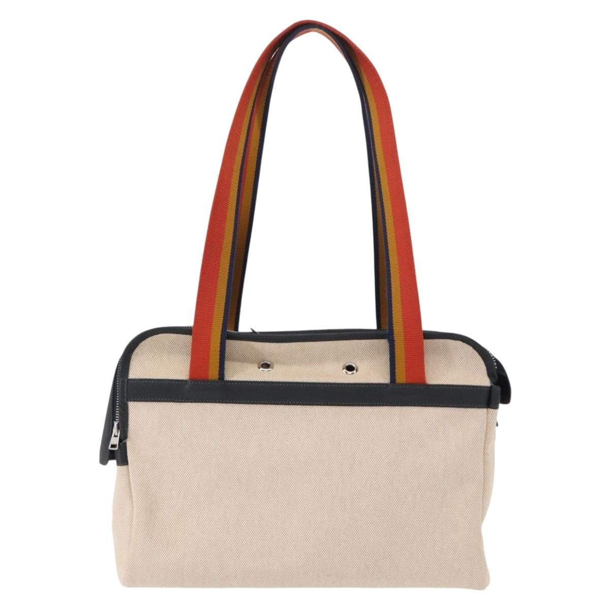 Hermes Sac de Transport pour Chiens Pet Dog Carrier Toile with Leather