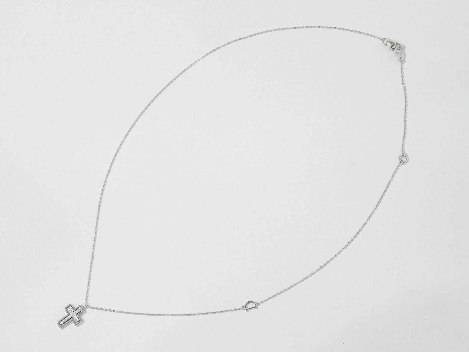 Damiani Belle Epoque Pendant Necklace 18K White Gold and Diamonds