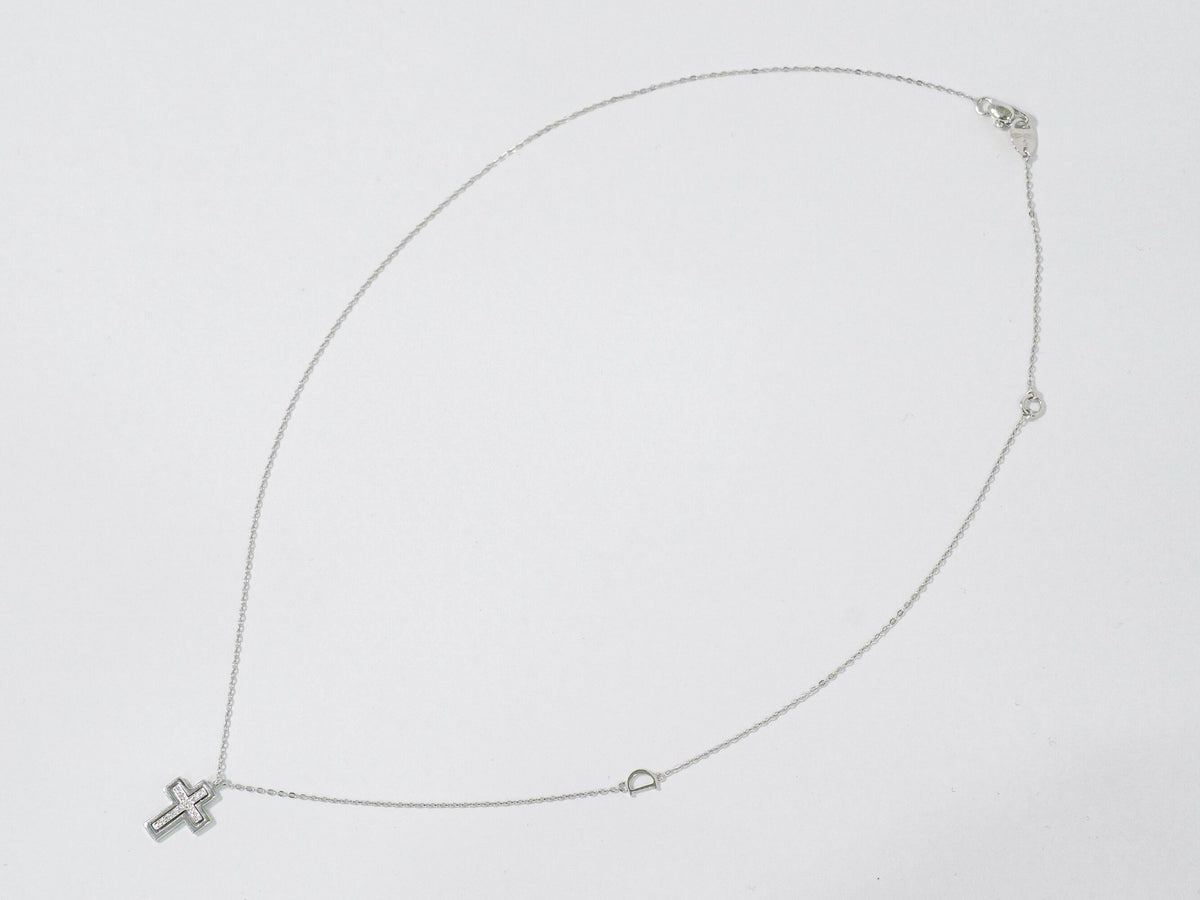 Damiani Belle Epoque Pendant Necklace 18K White Gold and Diamonds