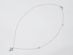 Damiani Belle Epoque Pendant Necklace 18K White Gold and Diamonds