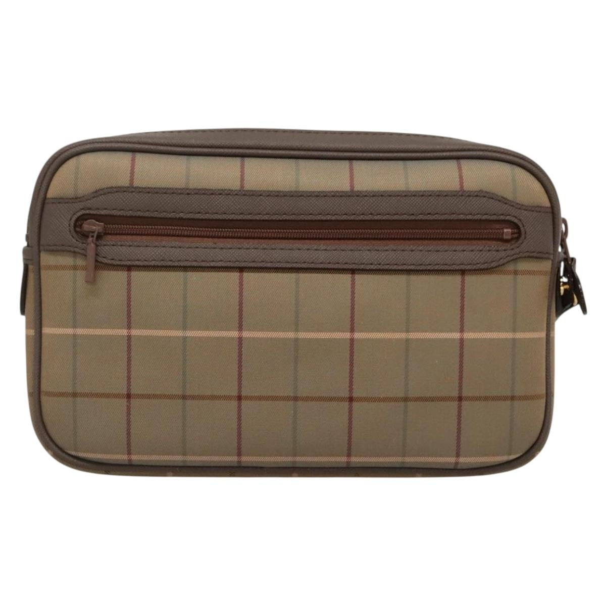 Burberry Nova check Pochette Canvas