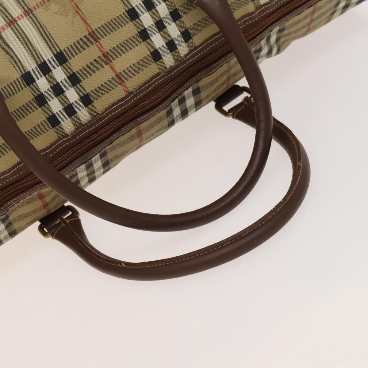 Burberry Nova check boston bag Canvas