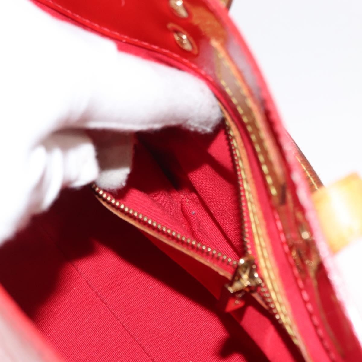 Louis Vuitton Reade Handbag Monogram Vernis