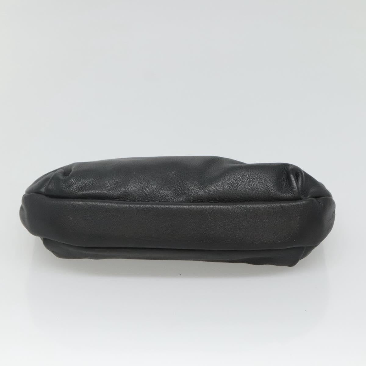 Christian Dior CD Zip Pouch Leather