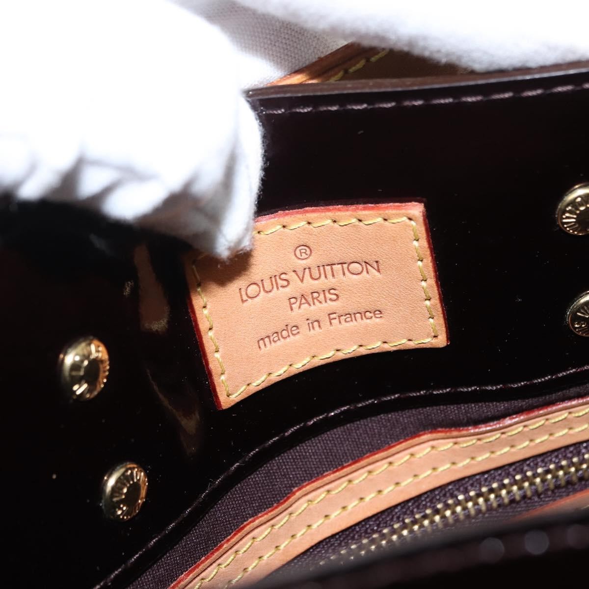 Louis Vuitton Reade Handbag Monogram Vernis