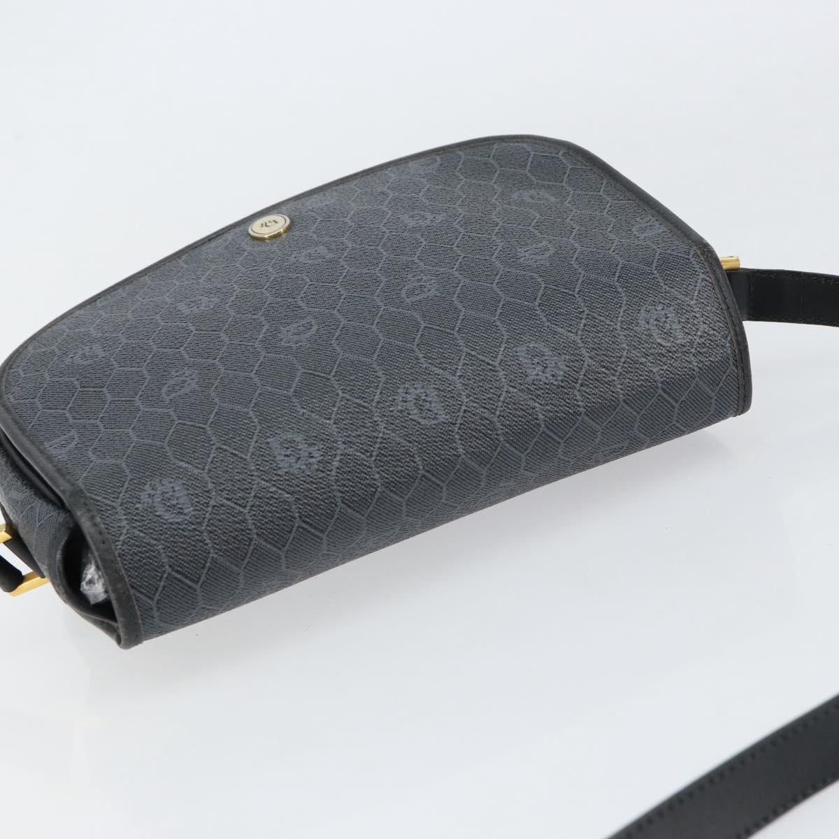 Christian Dior Vintage Honeycomb Shoulder Bag Canvas