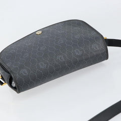Christian Dior Vintage Honeycomb Shoulder Bag Canvas