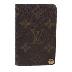 Louis Vuitton Porte Cartes Pression Card Case Monogram Canvas