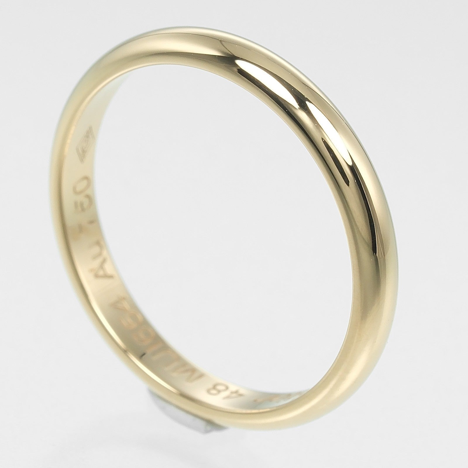 Cartier 1895 Wedding Band 18K Yellow Gold