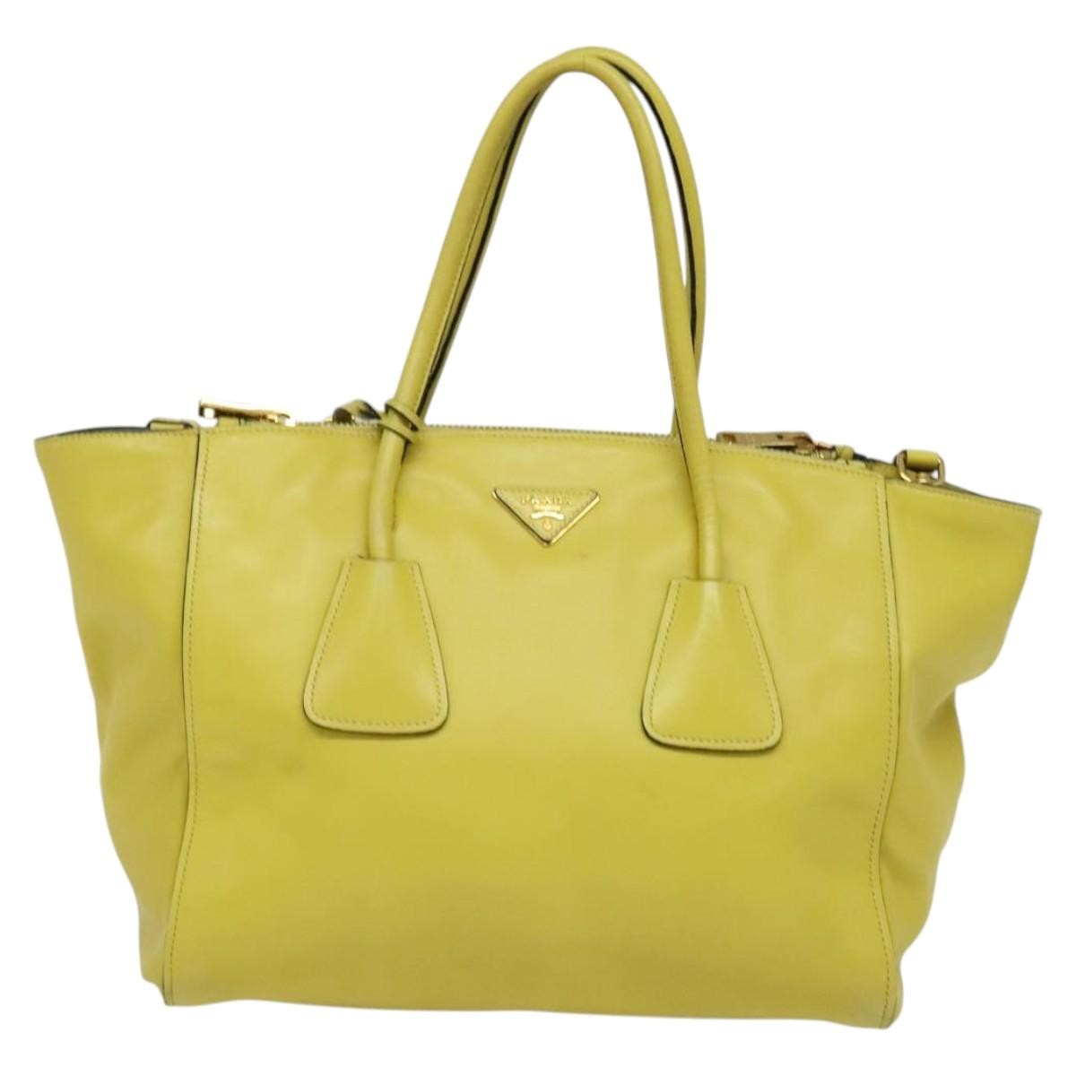 Prada Concept Double Zip Tote Calfskin