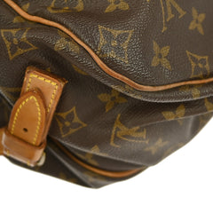 Louis Vuitton Saumur Handbag Monogram Canvas