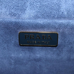 Prada Cahier Crossbody Bag Printed Velvet