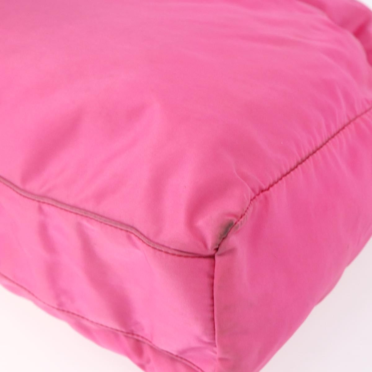 Prada Logo Drawstring Tote Tessuto