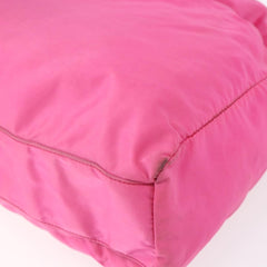 Prada Logo Drawstring Tote Tessuto