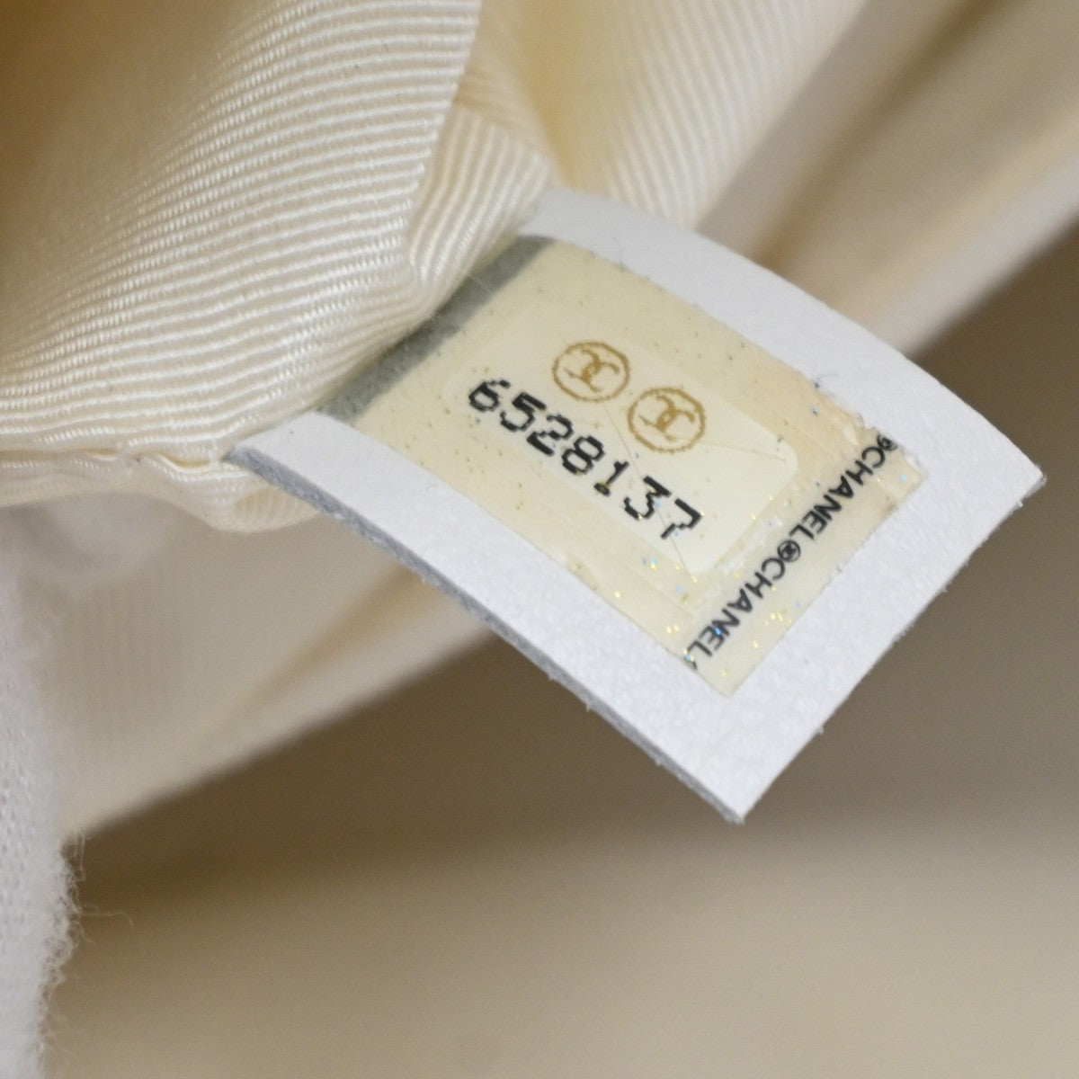 Chanel Surpique Zip Around Satchel Quilted Leather