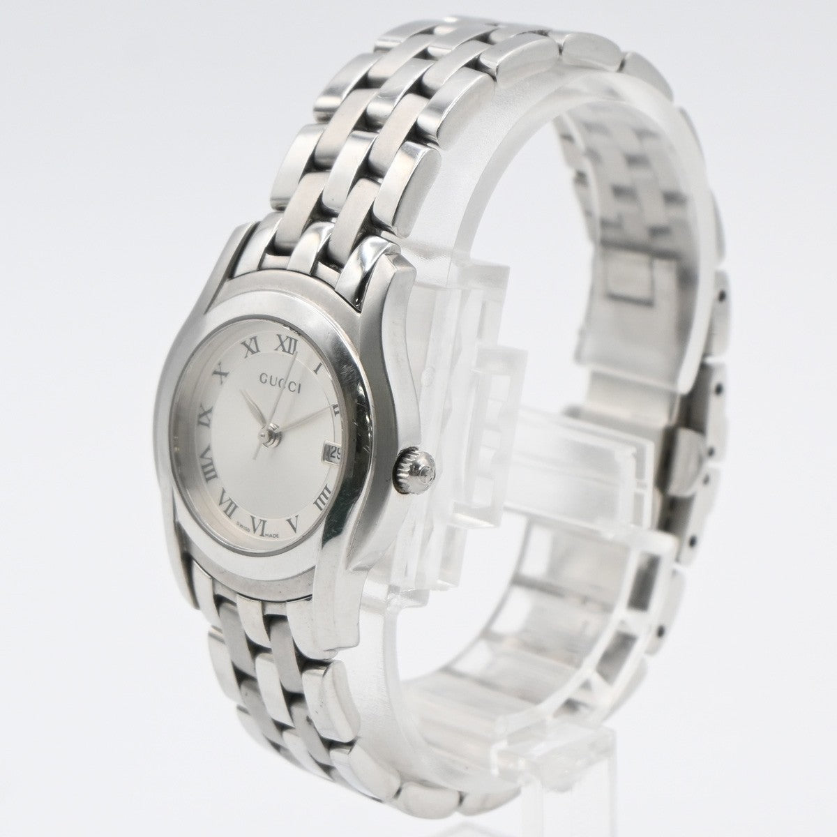 Gucci 5500L Quartz Watch Stainless Steel
