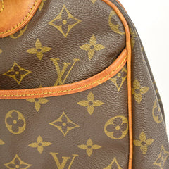Louis Vuitton Deauville Handbag Monogram Canvas