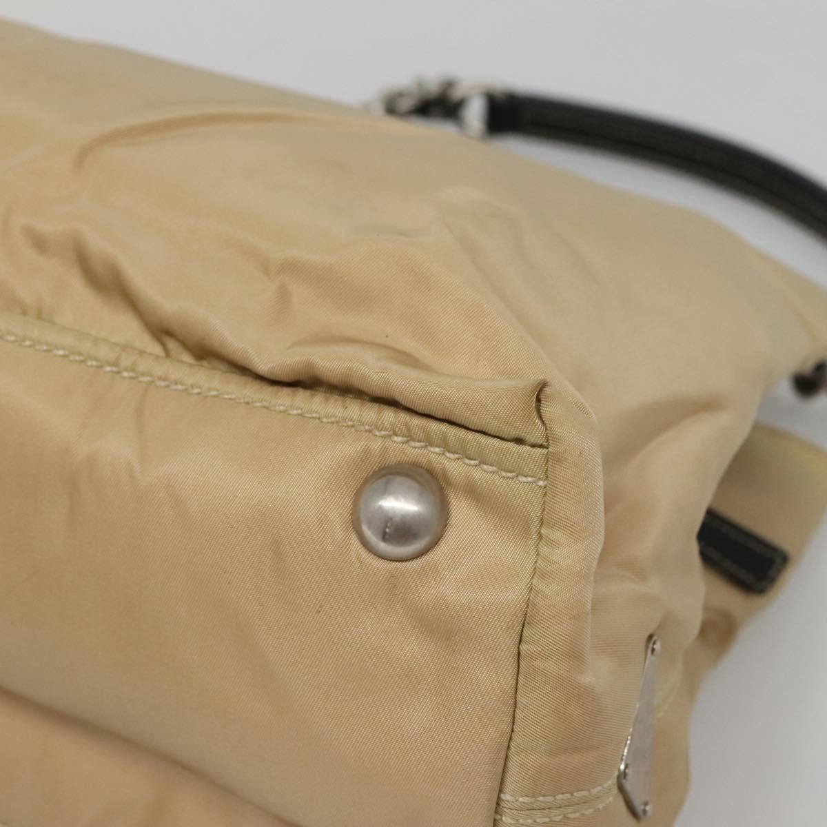 Prada Convertible Chain Tote Quilted Tessuto