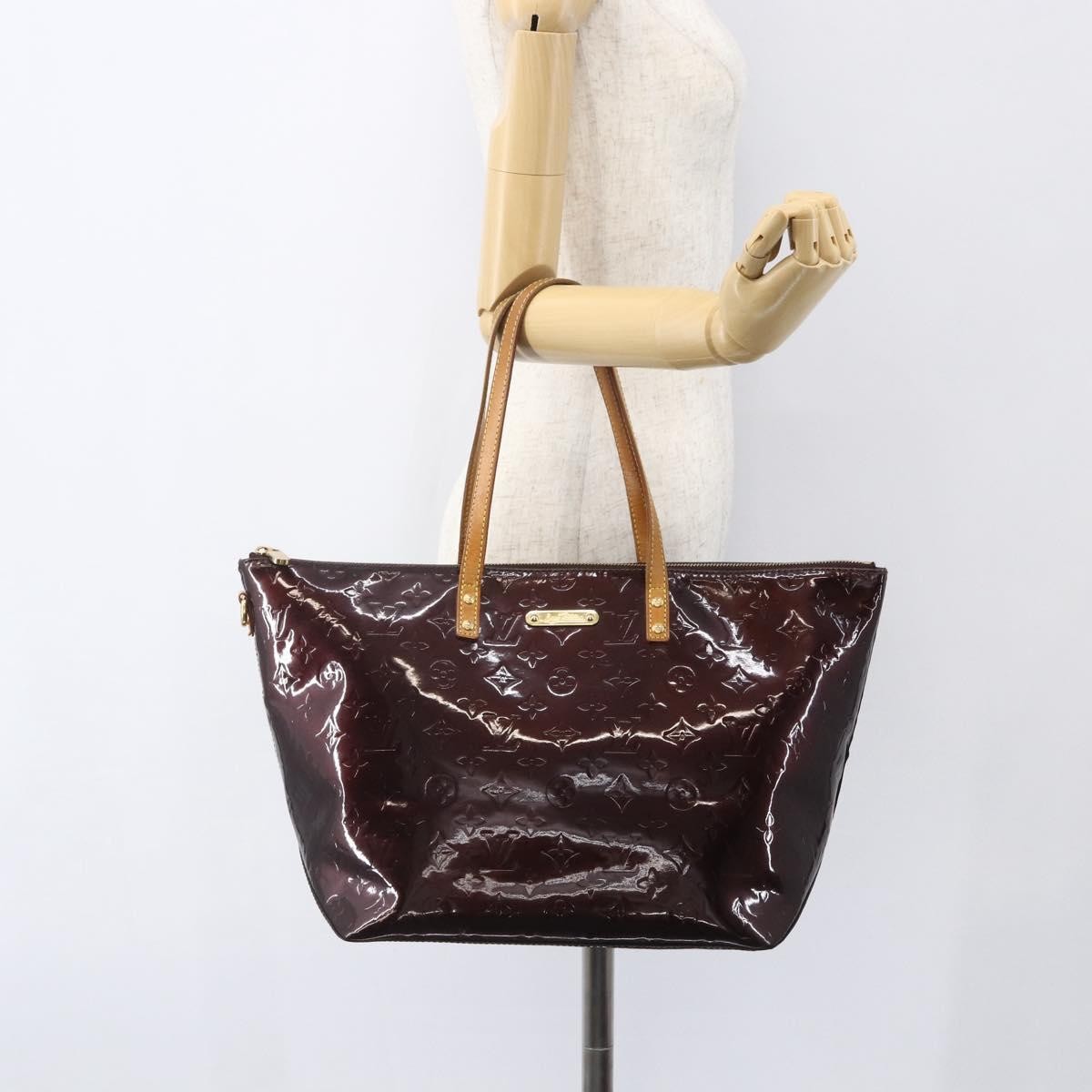 Louis Vuitton Bellevue Handbag Monogram Vernis