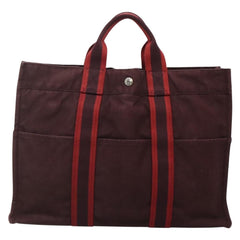Hermes Fourre Tout Tote Canvas