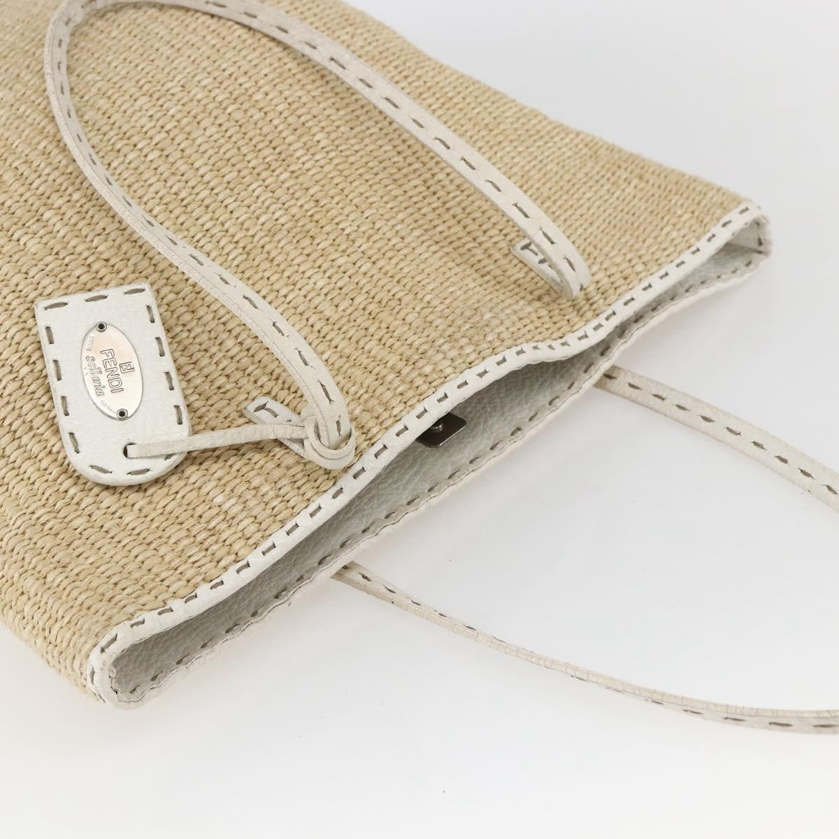 Fendi Selleria Tote Bag Raffia