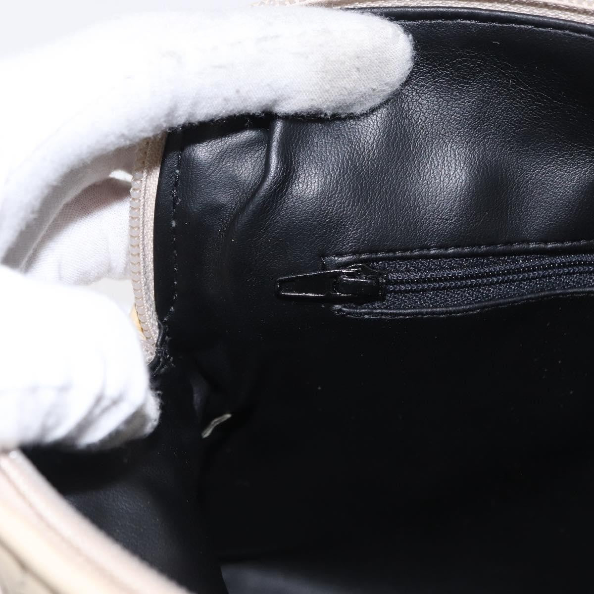 Bally Vintage Chain Shoulder Bag Quilted Leather