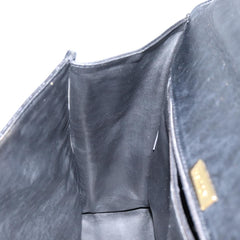 Bally Vintage Flap Handbag Quilted Leather