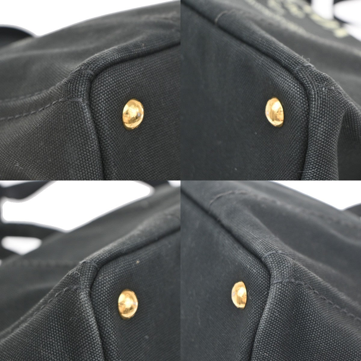 Prada Canapa Convertible Tote Canvas