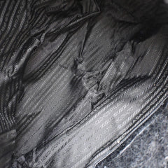 Prada Front Pocket Convertible Tote Leather