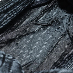 Prada Double Pocket Shoulder Bag Tessuto