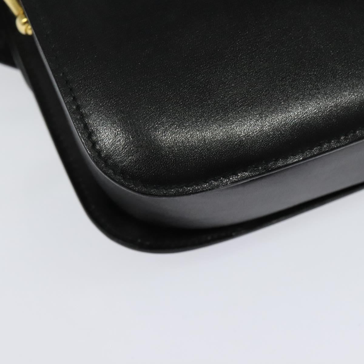 Celine Vintage Flap Shoulder Bag Leather