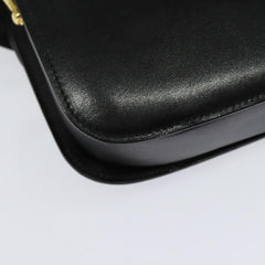 Celine Vintage Flap Shoulder Bag Leather