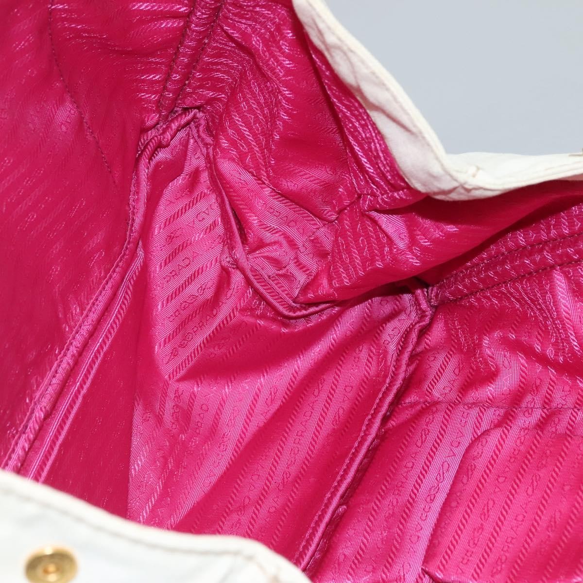 Prada Canapa Convertible Tote Canvas