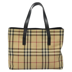 Burberry Nova Check Tote canvas check pattern
