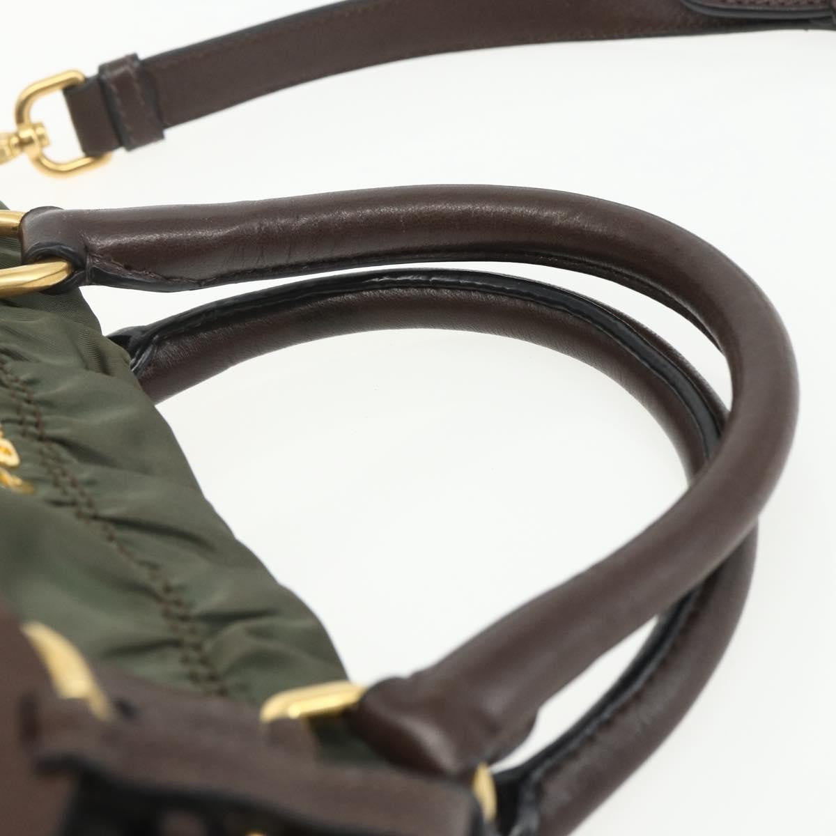 Prada Gaufre Convertible Satchel Tessuto