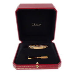 Cartier Love Bracelet Brushed 18K Rose Gold