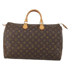 Louis Vuitton Speedy Handbag Monogram Canvas
