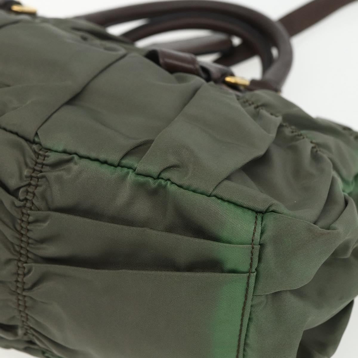 Prada Gaufre Convertible Satchel Tessuto