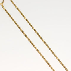 Christian Dior CD Pendant Necklace Metal and Crystals