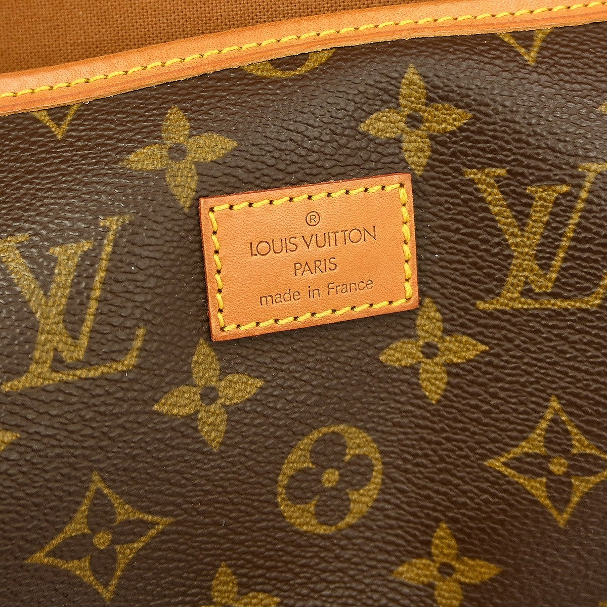 Louis Vuitton Saumur Handbag Monogram Canvas