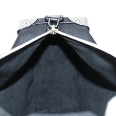 Louis Vuitton Side Trunk Handbag Taurillon Leather
