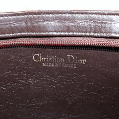 Christian Dior Vintage Trotter Shoulder Bag Canvas