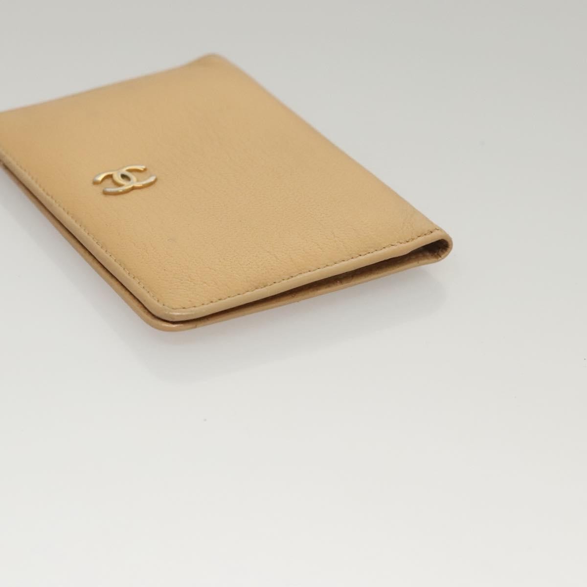 Chanel CC Card Case Leather