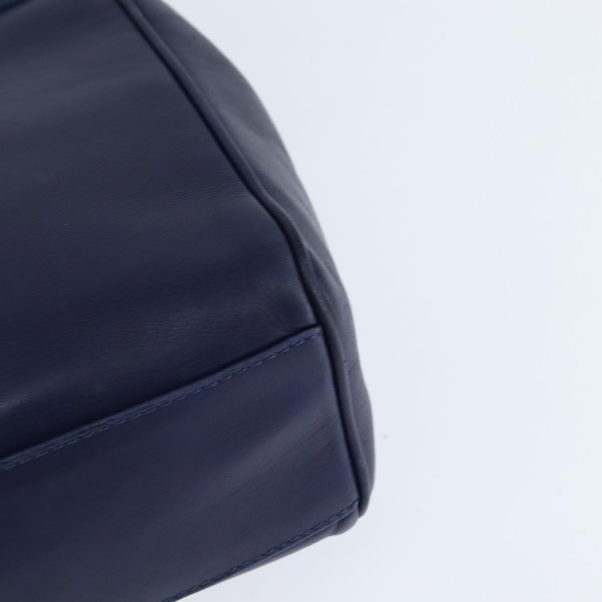 Celine Circle Logo Handbag Leather