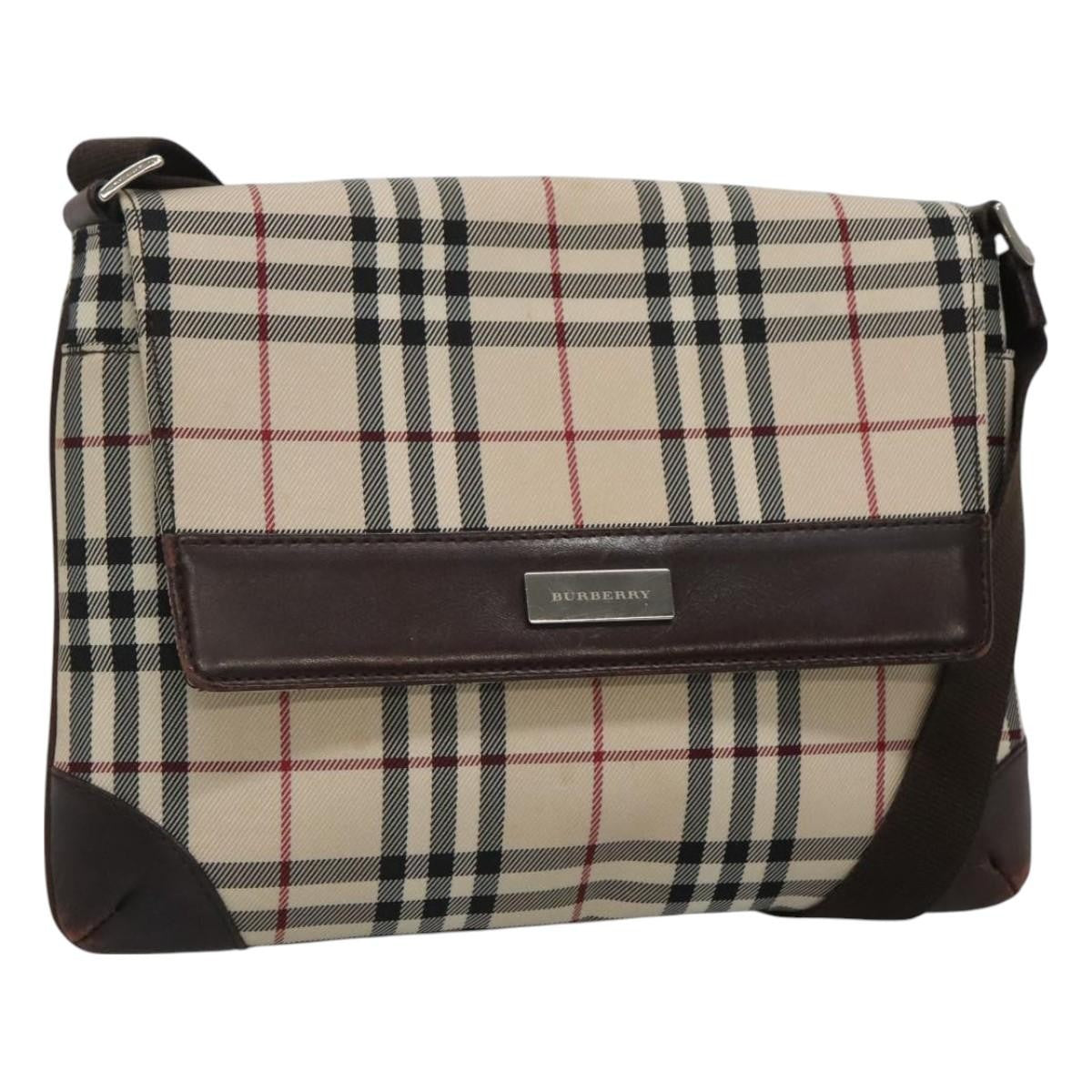 Burberry Nova check Shoulder bag Canvas