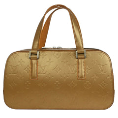 Louis Vuitton Mat Shelton Handbag Monogram Vernis