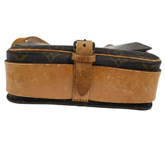 Louis Vuitton Cartouchiere Handbag Monogram Canvas