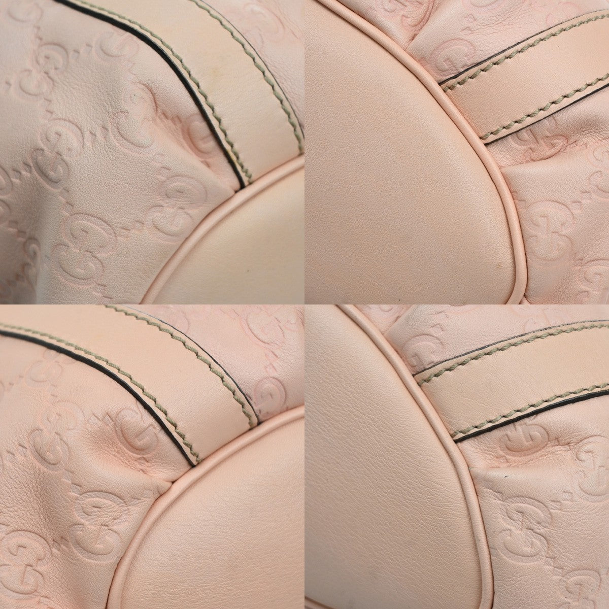 Gucci D-Ring Shoulder Bag Leather