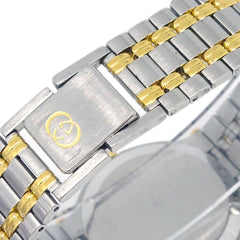 Gucci 9000l Quartz Watch Stainless Steel with Plated Metal