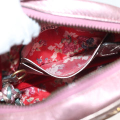 Gucci Trapuntata Camera Shoulder Bag Quilted Laminated Leather